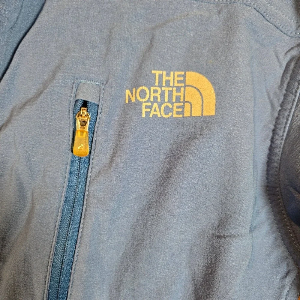 The‎ North Face Pullover Mens Large Flight Series Apex Blue Grey Quarter Zip